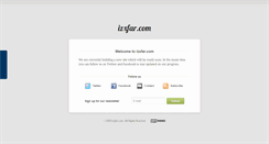 Desktop Screenshot of izxfar.com